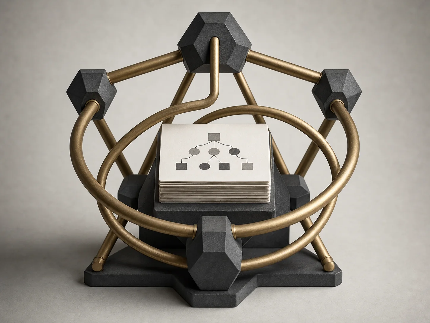 Tactile geometric structure representing data structures and algorithms
